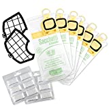 BIERRE STORE FOLLETTO BOLSOS VK 140 VK 150 12PZ FILTROS COMPATIBLES CON PERFUME, Blanco