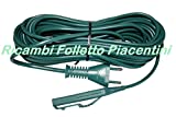 Cable Alimentación Vorwerk Aspirador Kobold VK140 ORIGINAL 7 metros