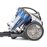 H.Koenig STC68 Aspirador compacto sin bolsa AAA especial animales, 2.5L, ligero, ahorra espacio + Accesorios, Azul