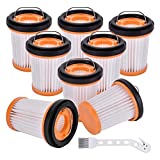JUSTYU.  Filtro de vacío en tejido de recambio W1 S87.  Aspirador de mano inalámbrico WV200, WV201, WV205, WV220 Compatible para shark Compatible para ions