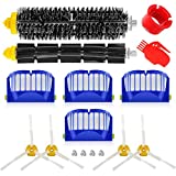Kit de repuestos para iRobot Roomba 600 Series 600 605 606 610 614 616 620 621 625 630 635 640 645 650 655 660 665 670 671 680 690, 16 piezas