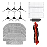 Juego de accesorios de repuesto de tela de cepillo de filtro para Xiaomi Mi Robot Vacuum Mop PRO Robot aspirador (15 piezas)