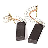 DREHFLEX -MK05 - carbón de motor / escobillas de carbón / escobillas de carbón / escobillas de carbón para varios aparatos de Bosch, Siemens, Constructa - 12,5 x 5 x 36 mm - sin soporte - juego de 2 - adecuado para varias lavadoras // código adecuado 154740/ 00154740