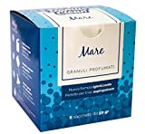 domus clean Gránulos perfumados para aspiradoras - Fragancia marina - Caja con 6 sobres de 50 Gramos