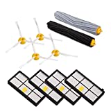 Leadaybetter Filtros de repuesto para Roomba 800 900 Series Kit de piezas de repuesto para iRobot Roomba Accesorios Aspiradora Cepillo para Roomba 850 851 860 870 871 876 880 885 886 890 891 896 960 966 980