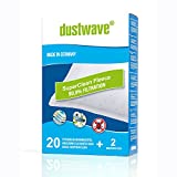 40 bolsas de aspiradora (Super Pack) aptas para aspiradora Kneissel - C 114 y Silver Shadow - dustwave® calidad Premium - Made in Germany