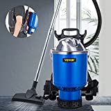 VEVOR Aspirador Eléctrico Multiciclónico 220 V 1000 W, Filtración HEPA para Aspirador Profesional Flujo de Aire 3.26 L/S, Aspirador Mochila 4 L Capacidad Uso Doméstico y Comercial