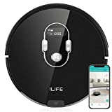 ZACO A7BLACK ILIFE A7 Robot Aspirador con App-Steuerung (iOS / Android) Negro, 22 W, 600 Mililitros, 65 Decibeles, Plástico