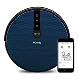 H.Koenig SWRC120 - Robot aspirador WaterMop Gyro + de alto rendimiento con wifi, 100 min de autonomía, detección de obstáculos y vacío, 4 programas, nivel sonoro de 56 dB, filtro Hepa