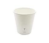 VASO BLANCO 200ML PE PAPEL 50PZ