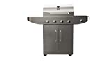 TEKA |  Barbacoa de gas de 139 cm con encendido ultrarrápido |  T-BBQ 4100 G SS |  Acero inoxidable |  119,7 x 139,5 x 57,6 cm