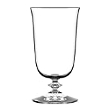 ZHANGWING Taza de café Flor Cristal transparente Cóctel Martini Copa Collet Vasos Vidrio Jugo negro Tazas de leche (Color: 310ml Smooth)