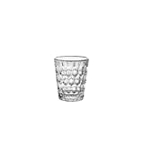 SWEET HOME Juego de 6 Vasos de Agua Vintage de Vidrio Transparente 30 cl code BC02690LU cm 10,5h diam.9 de Varotto & Co.