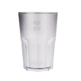 COCTEL DE PLÁSTICO RESISTENTE VASO SAN GRANITO SATINADO 425CC