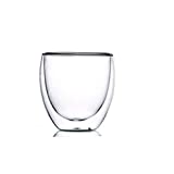 No / Brand CB271 - Taza de café resistente al calor de doble pared con asa