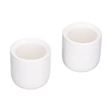 Taza de café, buen efecto de aislamiento, taza de café con leche espesa de 100 ml para restaurante de té en casa (blanco mate)