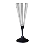 PartyKindom - Copas de vino luminosas LED para cóctel y champán para discotecas, bodas, decoración de fiestas