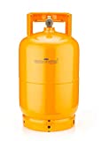 Eurocamping Srl BOTELLA de gas vacía 5 kg Grifo Salida W20X1 / 14 SX M Vert.