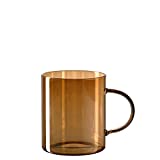 Warm - Juego de 2 vasos de té, 420 ml, color: Dorado