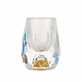 Copas de cristal de roca Miller, copa de vino redonda, copa de vino doble, suministros para Bar en casa