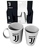 Juego de vaso + taza en caja de regalo Regalo de aficionado sin BPA para niño Producto oficial (Juventus)