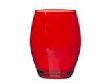 Pasabahce 489271 Montecarlo Set 6 Vasos, Rojo, cl39, Vidrio