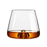 qbznanbei Vasos Vasos de Vidrio para Agua, Ideales para Bebidas, Zumos de Frutas y Café (2 Piezas) Vasos de Vidrio