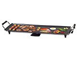 Beper 90.386 Plato Teppanyaki, Metal, Negro
