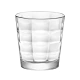Bormioli Cube Pack Vasos, Cristal, Transparente, 9,5 x 9,5 x 9,5 cm, 6 Unidades