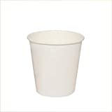 VIRSUS 500 Vasos Agua 180ml Color Blanco cartón biodegradable