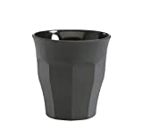 DURALEX, Vasos de Colores, Modelo Picardie, Tipo Vaso, para Agua, Color Gris, 90 ml - Juego de 6