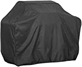 MORIASTER Funda para Barbacoa Funda Protectora Impermeable para Barbacoa Barbacoa Duradero Impermeable Anti-UV Anti-Polvo Negro (145x61x117cm)