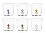 Ichendorf Set 6 Vasos Agua Decorados Vaso Mad Frost
