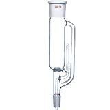 Zhinwen.  Herramientas de laboratorio, Extractor Soxhlet corporal de 250ml, parte superior 40/38 24/40 inferior, cono de vidrio de alta capacidad, suministros de laboratorio de borosilicato, cristalería de laboratorio, educación oficial