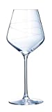 Cristal d'Arques - Abstraction, P0858 (Eclat), juego de 4 copas de vino, 38 cl de Cristal d'Arques, 380 mililitros