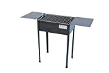CRUCCOLINI BA10 Campagnolo Barbacoa de carbón, Negro, 107x38,5x78 cm