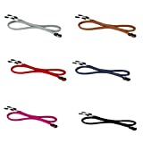BESPORTBLE Correa para anteojos Anteojos Cuerda Soporte Correas Cordón ajustable Antideslizante Portátil para deportes y exteriores Unisex 6 piezas Mezcla de colores
