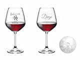 Copa de vino de motorista personalizada Copa de vino tinto grabada con láser Personalizable con diferentes nombres, iniciales y personajes Idea de regalo (2, DIFERENTES NOMBRES misma fuente)