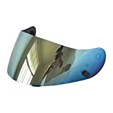 Viseras de casco de motocicleta de fábrica superior, Visera de lente Ca-SCO, Gafas Ca-SCO Visera completa CL-16 CL-17 CL-ST CL-SP CS-R1 Gafas CS-R2 (Color: dorado)