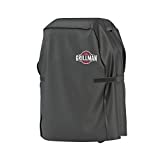 Cubierta Barbacoa Grillman Premium, Cubierta Barbacoa Gas para Weber, Brinkmann, Char Broil ETC.  Resistente a los golpes, a los rayos UV y al agua (30 pulgadas / 76 cm, negro)