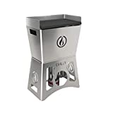 Barbacoa de pellets transportable Grilly By Line VZ Steel