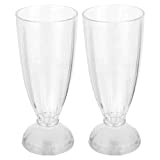 Generic 2 piezas de copas de vino acrílicas irrompibles bloques de vino Tritan copas de vino copa de vino copa de cóctel copas de vino para fiesta Bar hogar 425ml