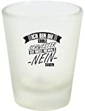 Taza de café ICH Bin Die Cool Sister - Vasos de chupito, 40 ml