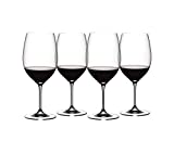 Riedel Vinum Cabernet Sauvignon / Merlot - Juego de 4 copas de vino