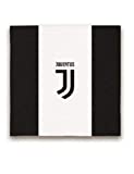 Bigiemme SERVILLETAS Juventus Juve Blanco Negro 20 PCS 33X33 Decoraciones de MESA Fiesta de Cumpleaños Equipos Fútbol, Multicolor