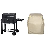 tepro 1164 Toronto Click 2019 Barbacoa de carbón, Acero Inox, Antracita & Toronto - Barbacoa de carbón con un diseño innovador
