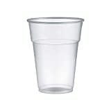 PZ 300 PLASTIC Vasos 300 ml para Agua Bebidas Cóctel Granito Frappe 'Vasos de plástico Vidrio rígido