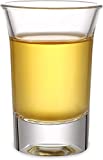 Vaso Chupito 4 cl - 24 Piezas - Estable - Apto para Lavavajillas - Juego de Vasos para Amaro, Licor