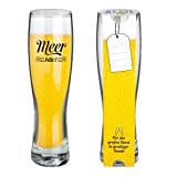 Rastal Gilde 46764 - Vaso de cerveza de trigo, Apto para lavavajillas, Aproximadamente 500 ml, Altura: 25 cm, Diámetro: 6,5 cm