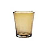 Zafferano Set 6 Bei Tumbler Vaso de agua ámbar